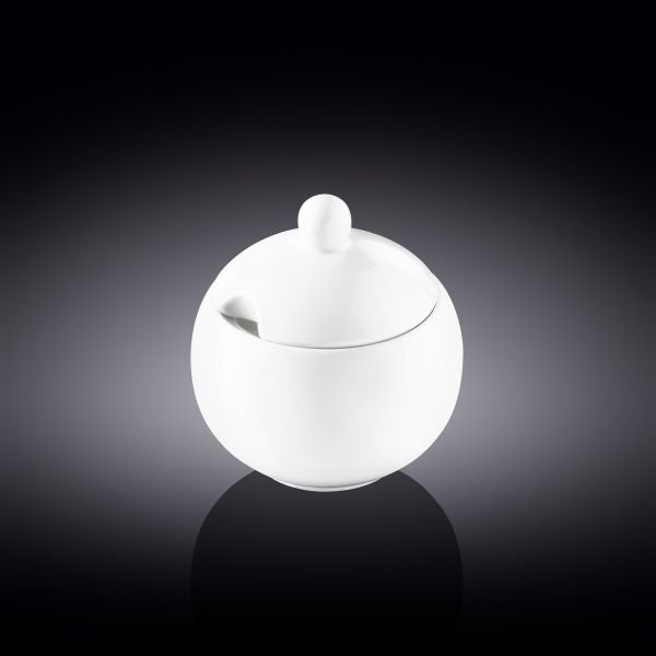 Wilmax Olivia Sugar Bowl 325ml - White Elegant