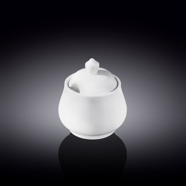 Wilmax 340ml Sugar Bowl - White, Elegant & Durable