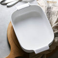 Wilmax 28.5×18cm Oven Dish - White Porcelain Bakeware