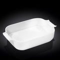 Wilmax 34×21.5cm Oven Dish - Large White Porcelain