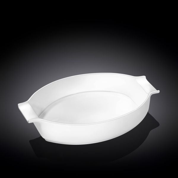 Wilmax 30.5×19.5cm Oval Oven Dish - Large White Wilmax 30.5×19.5cm Oval Oven Dish - Large White