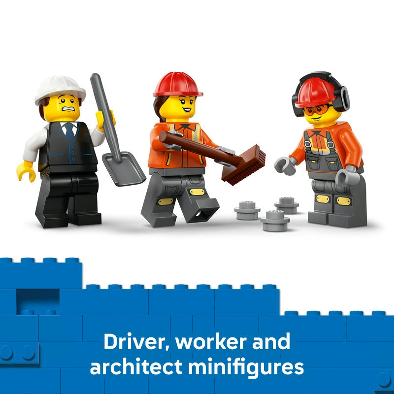 LEGO City Cement Mixer Truck – 371 Pieces | Set 60478