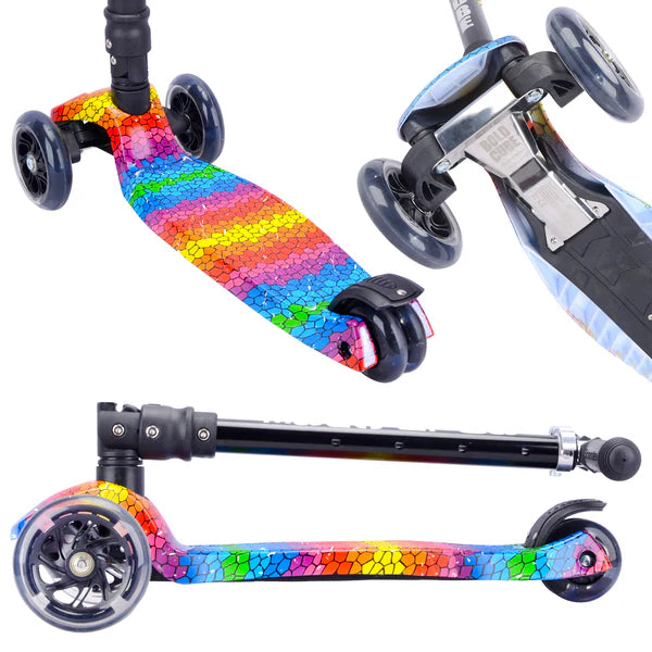 Boldcube – Big Three Wheel Scooter | Crystal Rubix | Ages 5-10 Boldcube – Big Three Wheel Scooter | Crystal Rubix | Ages 5-10