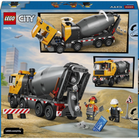 LEGO City Cement Mixer Truck – 371 Pieces | Set 60478