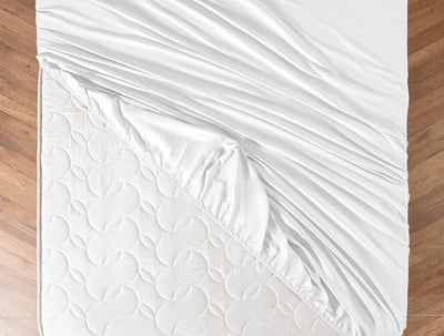 Ciel Satin Fitted Sheet - Madame Coco JO