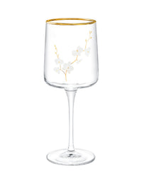 Musette - Branche D'amour Gold 4-piece Wine Glass Set - 320ml - Madame Coco JO