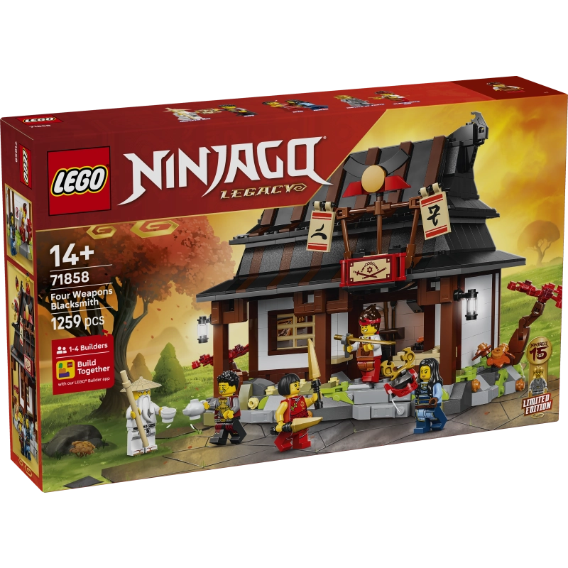 LEGO NINJAGO حداد الأسلحة 71858 – 1259 قطعة