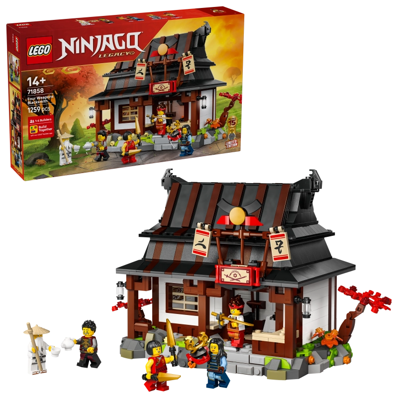 LEGO NINJAGO حداد الأسلحة 71858 – 1259 قطعة