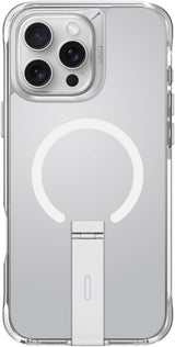 UNIQ HYBRID IPHONE 16 PRO (2024) 6.9 MAGCLICK CHARGING ELEVA WITH VERTICAL STAND - LUCENT (CLEAR)