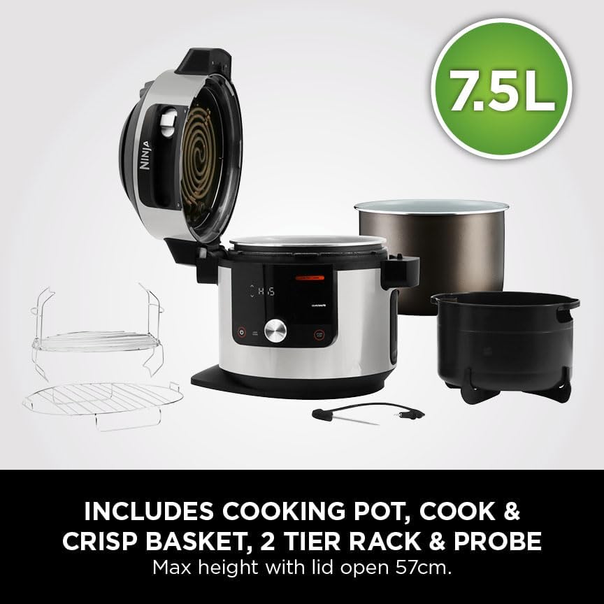 Ninja Foodi MAX OL750UK 15-in-1 SmartLid Multi-Cooker