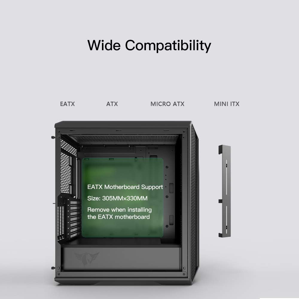 Huntkey MVP Caesar Gaming Case Premium Design & Performance Huntkey MVP Caesar Gaming Case Premium Design & Performance