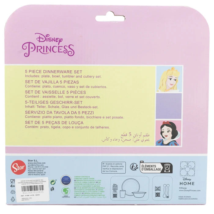 STOR 5 PCS Kids Set - Disney Princess True Collection