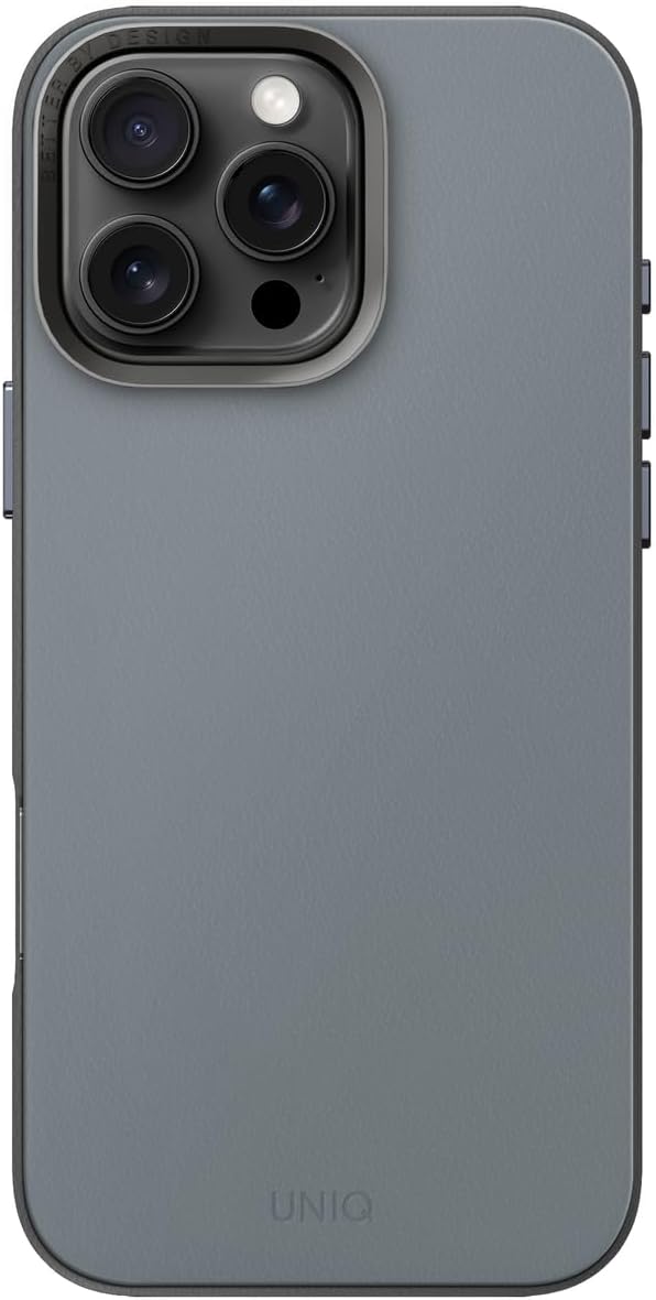 غطاء iPhone 15 Pro UNIQ LYDEN DS MagClick – Washed Blue