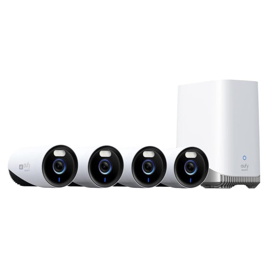 Anker Eufy E330 4K Outdoor Security Camera System – 4-Cam Kit