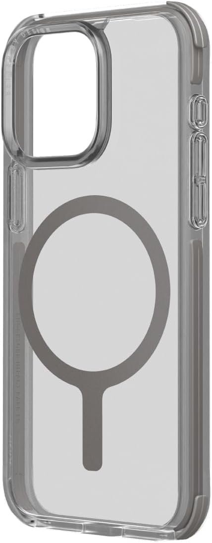 UNIQ COMBAT iPhone 15 Pro Max MagClick Case – Frost Grey