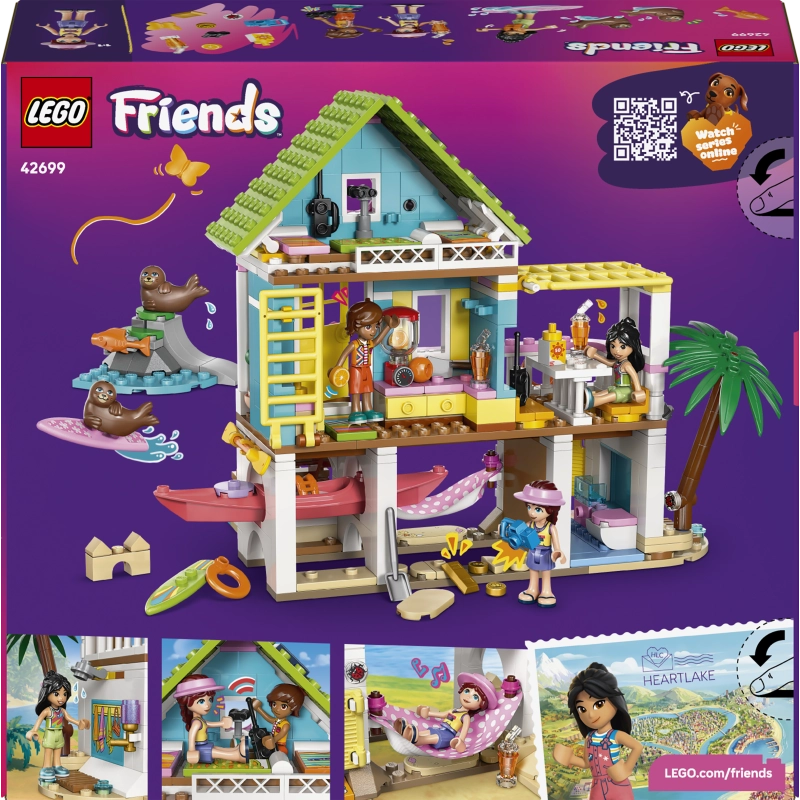 LEGO Friends بيت الشاطئ 42699 – 400 قطعة