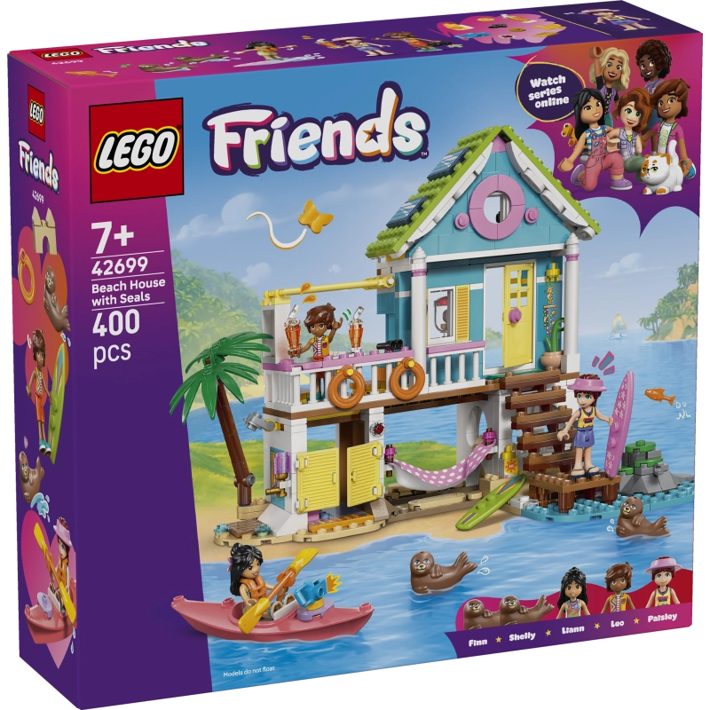 LEGO Friends بيت الشاطئ 42699 – 400 قطعة