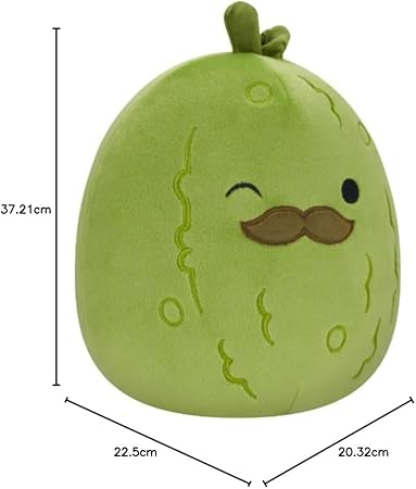 Charles Pickle Squishmallow Plush Toy 7.5 Inch Soft Size - Green Charles Pickle Squishmallow Plush Toy 7.5 Inch Soft Size - Green