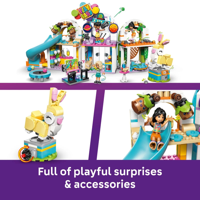 LEGO Friends Fun Indoor Playground – 668 Pieces | Set 42686