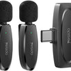 YESIDO KR13 Dual Wireless Microphone with Type-C Connector
