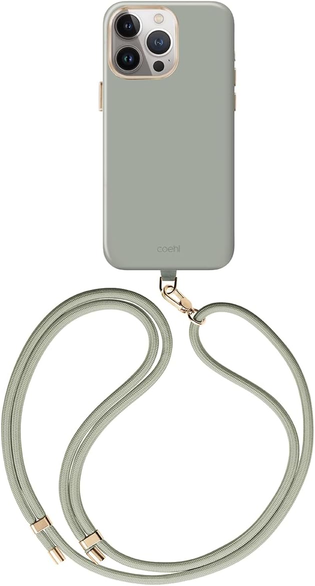 UNIQ COEHL iPhone 15 Pro Max Magnetic Charging Case – Soft Sage UNIQ COEHL iPhone 15 Pro Max Magnetic Charging Case – Soft Sage