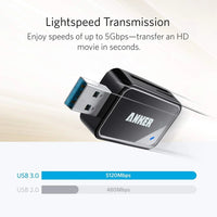 Anker 2-in-1 USB 3.0 Portable Card Reader