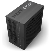 مزود طاقة للألعاب NZXT C1200، 1200 واط 80+ Gold Full Modular (ATX 3.0) PCIE 5.0 (12VHPWR) مع التحكم في المروحة الصامتة الهجينة، محامل ديناميكية سائلة