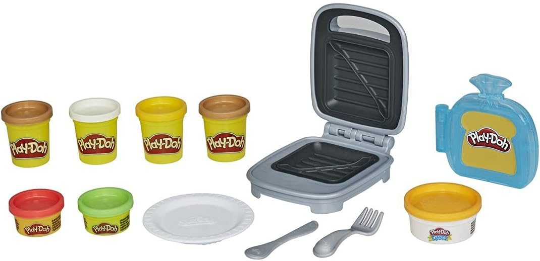 Hasbro Play-doh Kitchen Creations Cheesy Sandwich Hasbro Play-doh Kitchen Creations Cheesy Sandwich