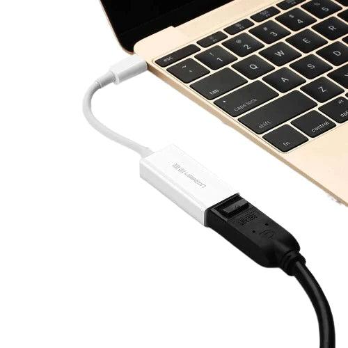 يوجرين محول USB-C إلى DisplayPort - أبيض بجودة عالية