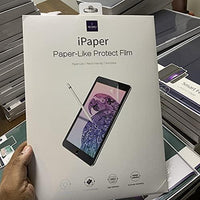 غشاء شاشة يشبه الورق من WIWU لجهاز iPad مقاس 10.5 بوصة شفاف