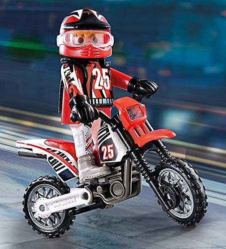 PLAYMOBIL Motocross Driver - Fun Racing Adventures for Kids