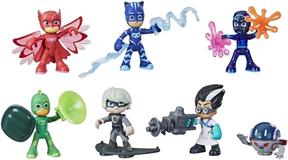 Hasbro PJ Masks Hero and Villain Figure Set - Fun for Kids Hasbro PJ Masks Hero and Villain Figure Set - Fun for Kids
