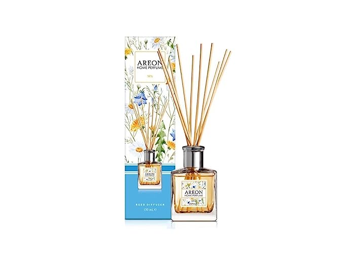 Areon Home Perfume Garden 150ml- Spa Fragrance, 10 Reed Sticks