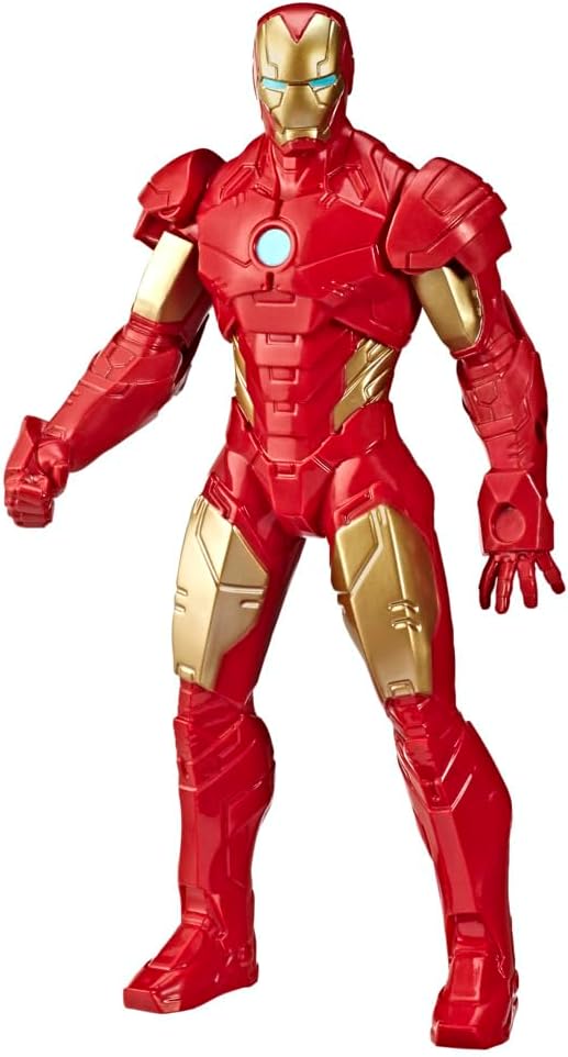 Marvel Avengers Iron Man Action Figure, 9.5-inch Scale Action Figure Toy