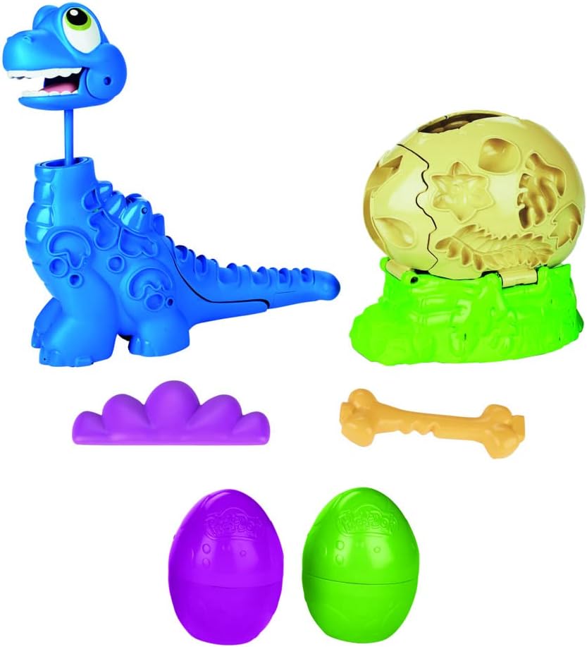 Hasbro Play-Doh Dino Crew Growin' Tall Bronto - Dinosaur Hasbro Play-Doh Dino Crew Growin' Tall Bronto - Dinosaur