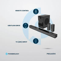 ساوند بار باورولوجي 5.1CH مع مضخم صوت وتقنية Dolby