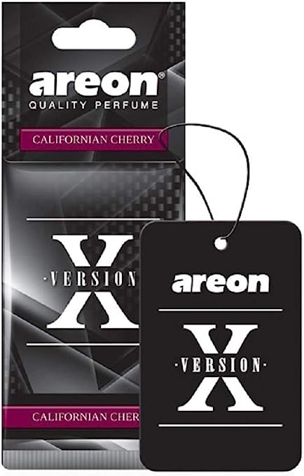 AREON X AXV08 Hanging Best Car Air Freshener Californian Cherry Scent