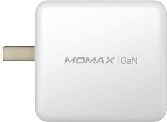 Momax ONE Plug GaN 65W Charger with 3 Ports & Global Plugs - White