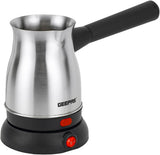 Geepas Electric Turkish Coffee Maker | Stainless Steel | 0.8L | GK38050