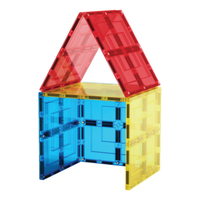TileTek Magnetic Tiles Large Square Pack, 8 Pieces, Ages 3+
