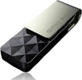 فلاش USB B30 من Silicon-Power بسعة 128 جيجابايت باللون الأسود