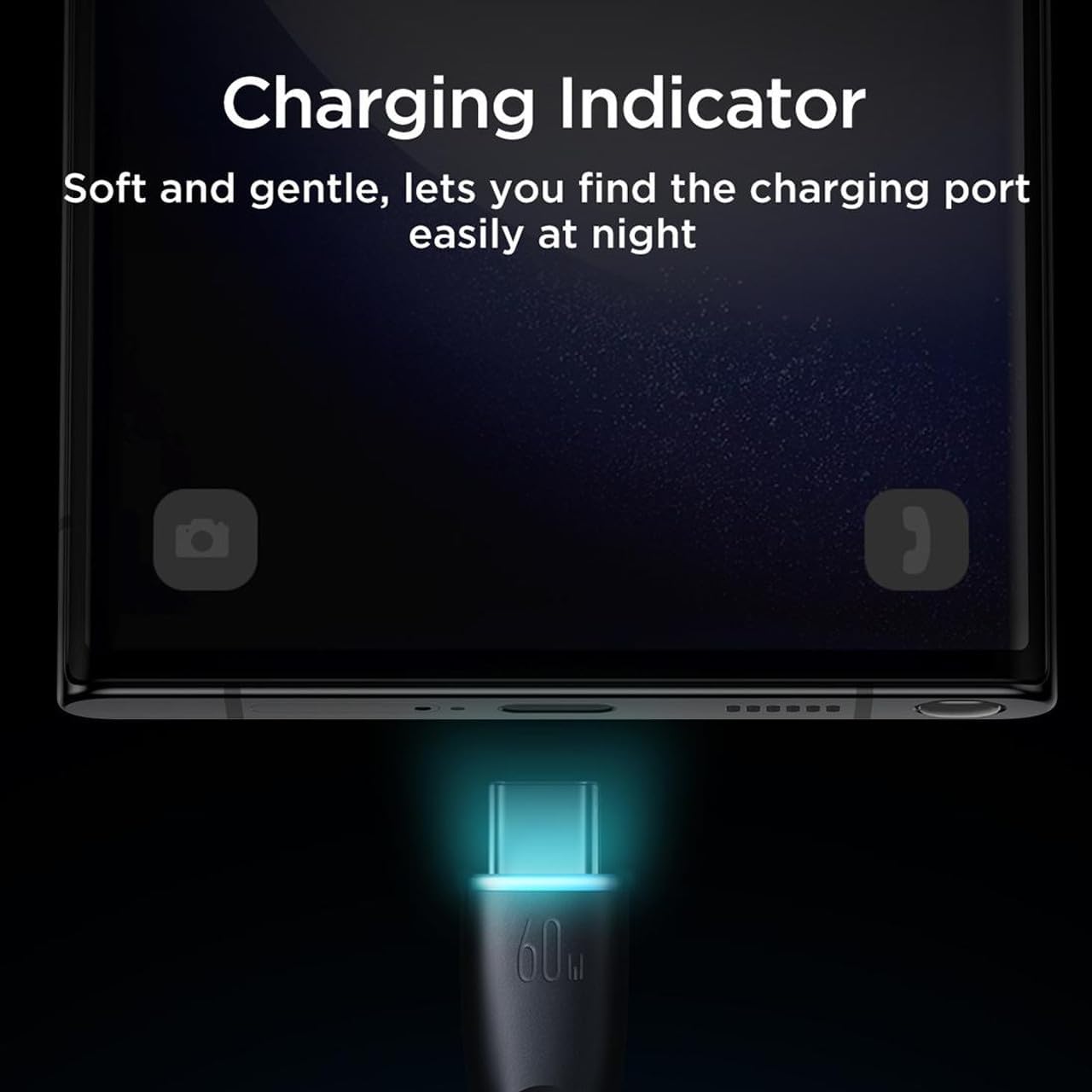 JOYROOM Starry 60W Type C to Type C Fast Charging Cable 1m - Black JOYROOM Starry 60W Type C to Type C Fast Charging Cable 1m - Black