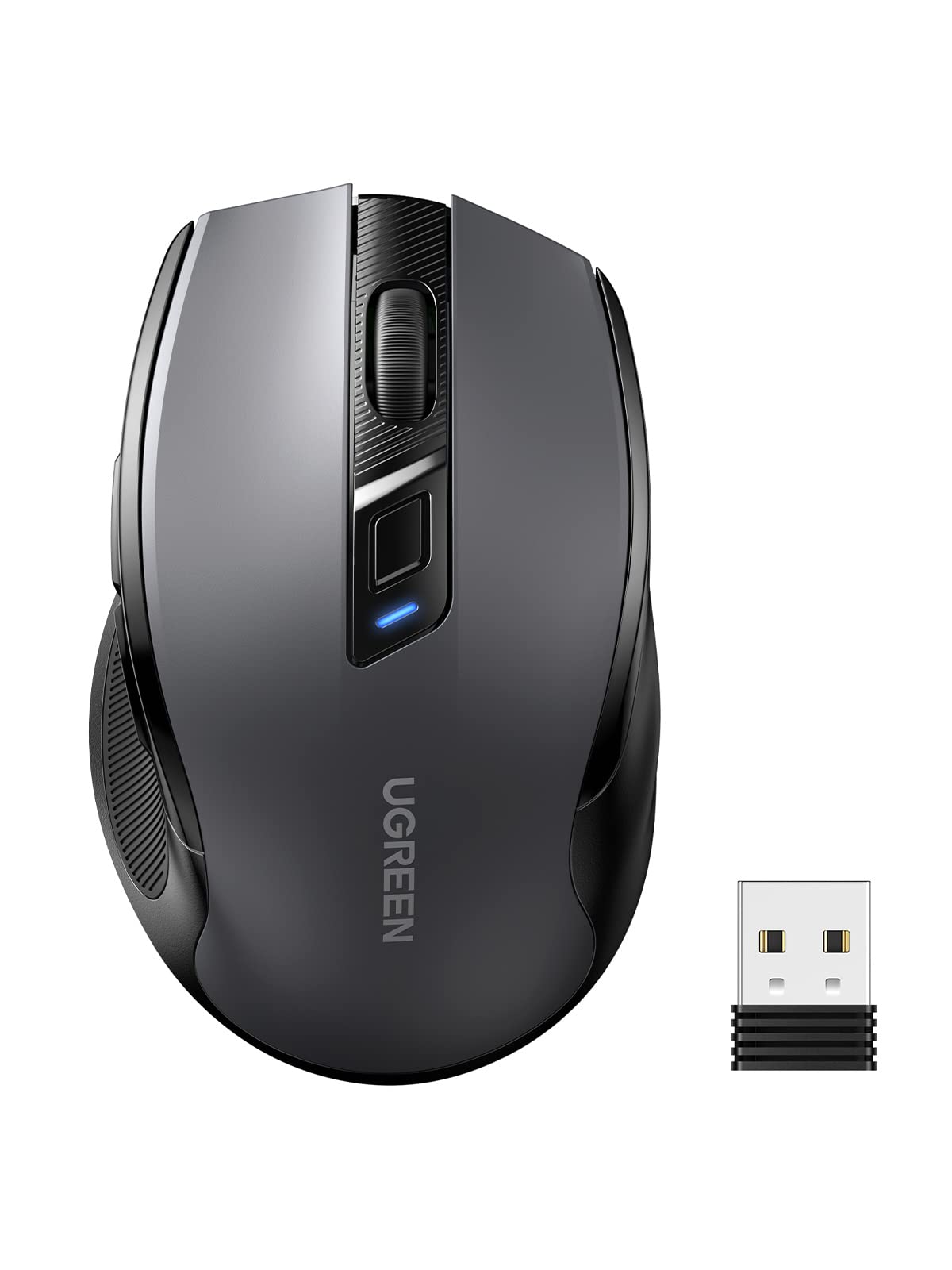 UGREEN Wireless Mouse, Dual Mode, Ergonomic, 4000 DPI UGREEN Wireless Mouse, Dual Mode, Ergonomic, 4000 DPI