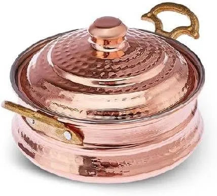 KARACA Ahlat Mini Copper Pot, 10cm – Elegant Design KARACA Ahlat Mini Copper Pot, 10cm – Elegant Design