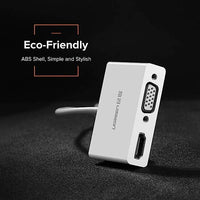يوجرين محول USB Type-C إلى HDMI + VGA (أبيض)