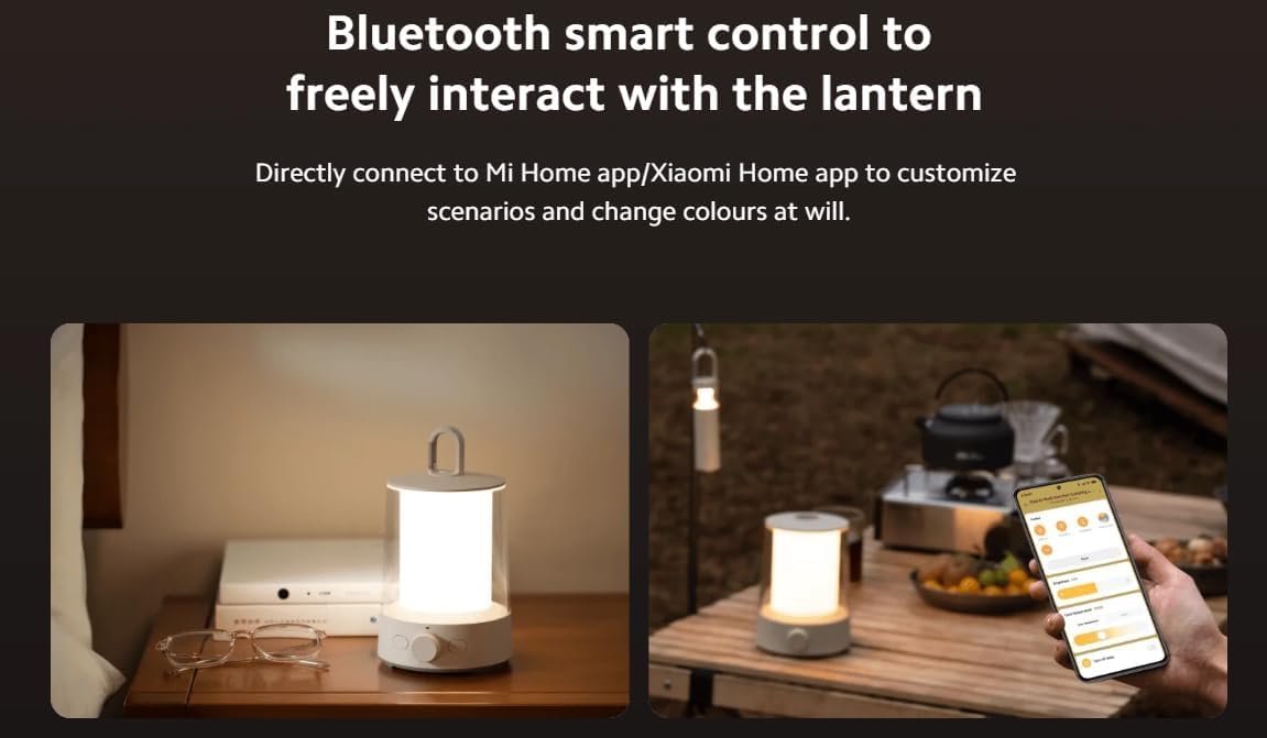 Xiaomi Multi-function Camping Lantern - Smart Bluetooth Control