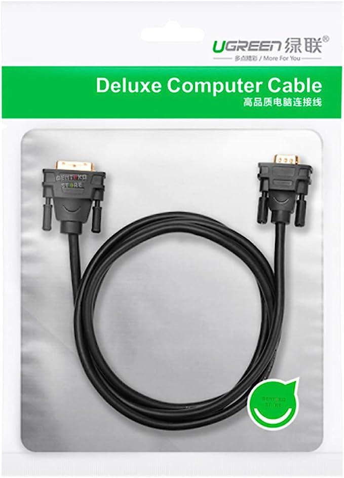 UGREEN DVI 24+1 to VGA Male to Male Cable 1.5m 30838