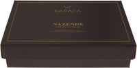 Karaca Nazende Coffee Set for 6 – Elegant Design
