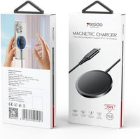 شاحن لاسلكي سريع 15 وات من Yesido DS21 MagSafe - iPhone 15/14
