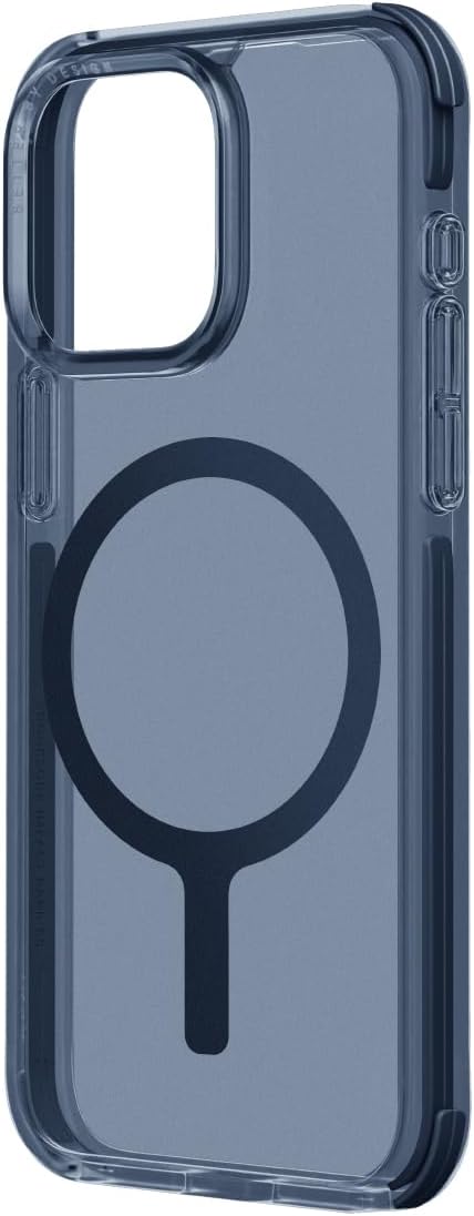 UNIQ COMBAT iPhone 15 Pro MagClick Case – Smoke Blue UNIQ COMBAT iPhone 15 Pro MagClick Case – Smoke Blue